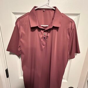 Men's Maroon Polo Shirt